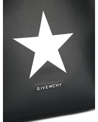 Sac fourre-tout en cuir à étoiles noir Givenchy