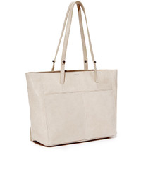 Sac fourre-tout en cuir beige Botkier