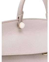 Sac fourre-tout en cuir beige Furla