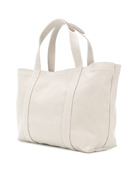 Sac fourre-tout en cuir beige Tila March