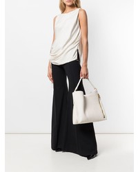 Sac fourre-tout en cuir blanc Tom Ford