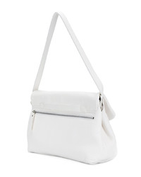 Sac fourre-tout en cuir blanc Marsèll