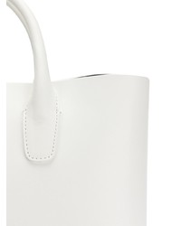 Sac fourre-tout en cuir blanc Mansur Gavriel