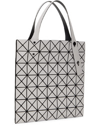 Sac fourre-tout en cuir blanc Bao Bao Issey Miyake