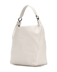 Sac fourre-tout en cuir blanc Furla