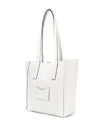 Sac fourre-tout en cuir blanc MICHAEL Michael Kors