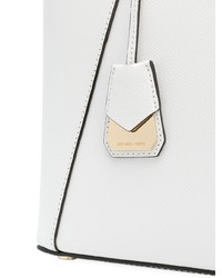 Sac fourre-tout en cuir blanc MICHAEL Michael Kors