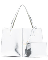 Sac fourre-tout en cuir blanc Maiyet