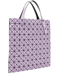 Sac fourre-tout en cuir bleu clair Bao Bao Issey Miyake