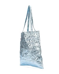 Sac fourre-tout en cuir bleu clair Sies Marjan