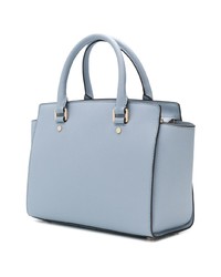 Sac fourre-tout en cuir bleu clair MICHAEL Michael Kors