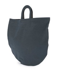 Sac fourre-tout en cuir bleu marine Building Block