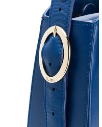 Sac fourre-tout en cuir bleu Tl-180