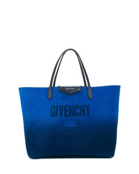 Sac fourre-tout en cuir bleu Givenchy