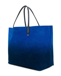 Sac fourre-tout en cuir bleu Givenchy