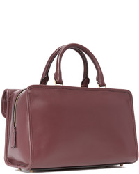 Sac fourre-tout en cuir bordeaux Marc Jacobs