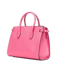 Sac fourre-tout en cuir fuchsia Furla