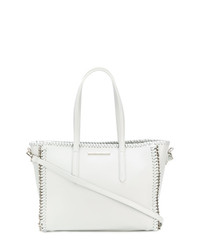 Sac fourre-tout en cuir gris Marc Ellis