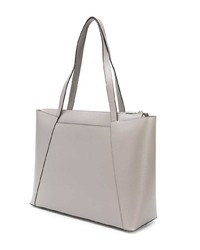 Sac fourre-tout en cuir gris MICHAEL Michael Kors