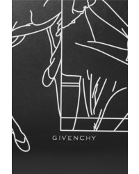 Sac fourre-tout en cuir imprimé noir Givenchy