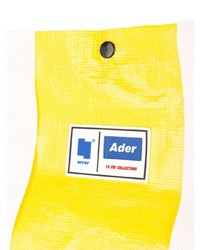 Sac fourre-tout en cuir jaune Ader Error