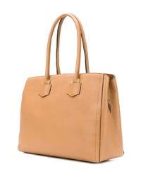 Sac fourre-tout en cuir marron clair Furla