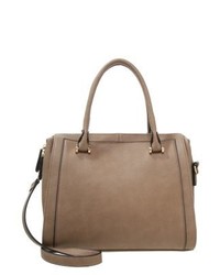 Sac fourre-tout en cuir marron clair Anna Field