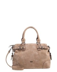 Sac fourre-tout en cuir marron clair Gabor