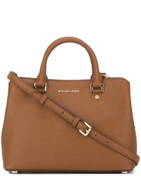 Sac fourre-tout en cuir marron clair MICHAEL Michael Kors