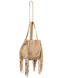 Sac fourre-tout en cuir marron clair Cleobella