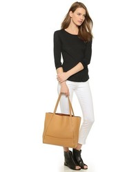 Sac fourre-tout en cuir marron clair Botkier