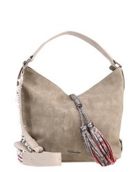 Sac fourre-tout en cuir marron clair Tamaris