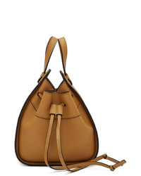 Sac fourre-tout en cuir marron clair Loewe