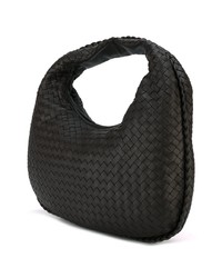 Sac fourre-tout en cuir marron foncé Bottega Veneta