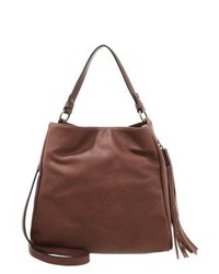 Sac fourre-tout en cuir marron Anna Field