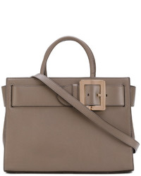 Sac fourre-tout en cuir marron Bally