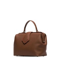 Sac fourre-tout en cuir marron Mehry Mu