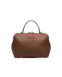 Sac fourre-tout en cuir marron Mehry Mu