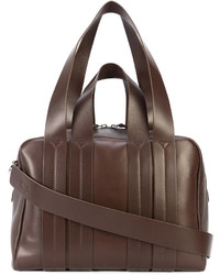 Sac fourre-tout en cuir marron Corto Moltedo