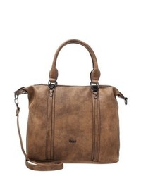 Sac fourre-tout en cuir marron Gabor