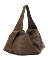 Sac fourre-tout en cuir marron No/An