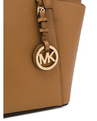 Sac fourre-tout en cuir marron MICHAEL Michael Kors