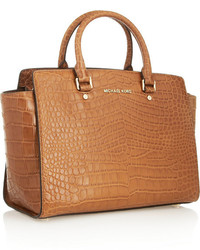 Sac fourre-tout en cuir marron MICHAEL Michael Kors