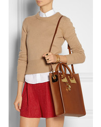 Sac fourre-tout en cuir marron Sophie Hulme