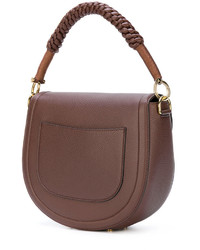 Sac fourre-tout en cuir marron Altuzarra