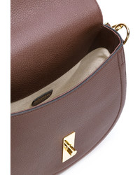 Sac fourre-tout en cuir marron Altuzarra