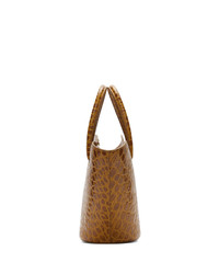 Sac fourre-tout en cuir marron Little Liffner