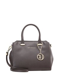 Sac fourre-tout en cuir marron Trussardi Jeans