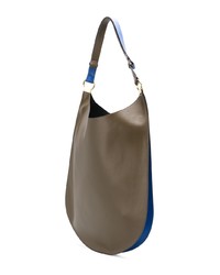 Sac fourre-tout en cuir multicolore Marni