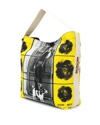 Sac fourre-tout en cuir multicolore JW Anderson